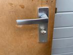 Multiplex deur met sleutel, 201,5x 99,5x 3,8 cm., 80 tot 100 cm, Gebruikt, Buitendeur, Ophalen