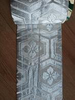 Traditionele Japanse obi hanhabaobi silver green, Ophalen of Verzenden