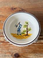 Schaal / decoratieve schaal - Aardewerk - Frankrijk, Ophalen of Verzenden