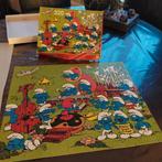 Vintage smurfen puzzel 320 stukjes, Verzamelen, Smurfen, Ophalen of Verzenden, Gebruikt, Verschillende Smurfen, Overige typen