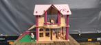 Eichorn poppenhuis met inrichting, Kinderen en Baby's, Speelgoed | Poppenhuizen, Ophalen of Verzenden, Zo goed als nieuw, Poppenhuis