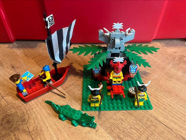 Lego 6262 King Kahuka’s Throne, Kinderen en Baby's, Speelgoed | Duplo en Lego, Zo goed als nieuw, Ophalen