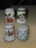 4 Merk Vingerhoedjes Porselein Samen 5 euro, Verzamelen, Ophalen of Verzenden, Zo goed als nieuw