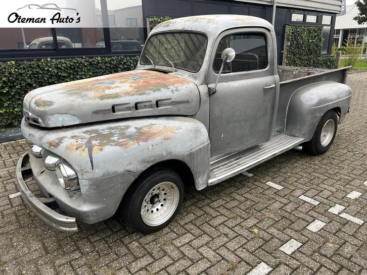 Ford F100 Pick Up Ford F100 F 100 F1 Pick Up Project V8, Auto's, Oldtimers, Bedrijf, Te koop, Ford, Benzine, SUV of Terreinwagen