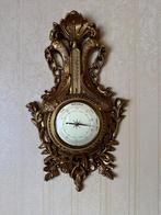 Vintage Antieke Weerstation Barometer Klok, Ophalen of Verzenden, Zo goed als nieuw