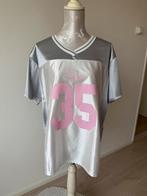 Baseball New York Shirt Roze Zilver, Ophalen of Verzenden, Nieuw, Maat 38/40 (M), Korte mouw