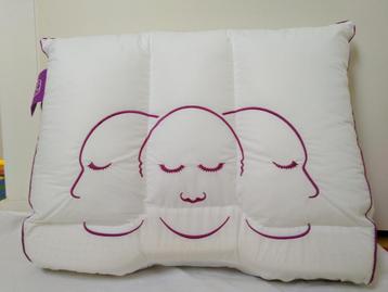 Silvana Support 3 Emerald Paars hoofdkussen, zacht-medium  beschikbaar voor biedingen