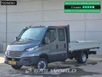 Iveco Daily 35C21 Automaat 2025model Open laadbak Dubbel Cab, Auto's, Bestelauto's, Automaat, Stof, USB, Euro 6