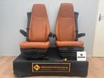 Scania r serie stoelen cognac leer lucht geveerde, Ophalen, Scania
