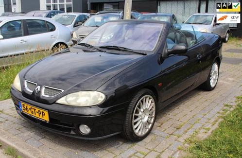 Renault Mégane Cabrio 1.6-16V Airco Elec. Kap 17"LM-Velgen, Auto's, Renault, Bedrijf, Te koop, Mégane, ABS, Airbags, Airconditioning