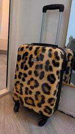 Handbagage koffer, Sieraden, Tassen en Uiterlijk, Koffers, Ophalen, Uitschuifbare handgreep, Gebruikt, Hard kunststof