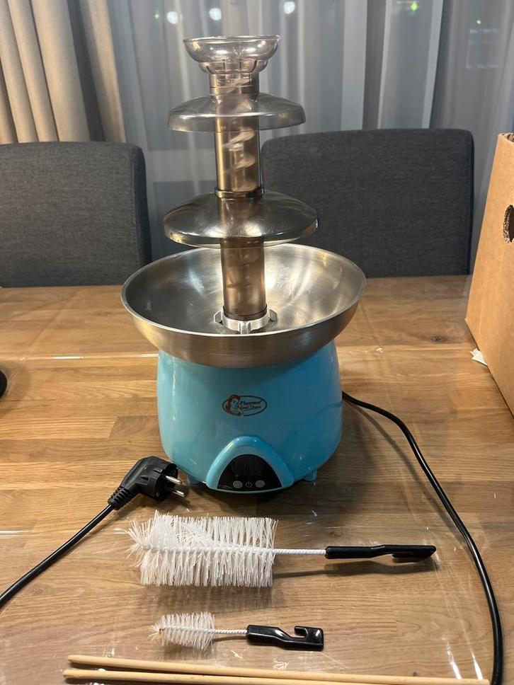 Bestron chocolade fontein, Witgoed en Apparatuur, Fonduesets, Zo goed als nieuw, Fondueset, Elektrisch, Ophalen