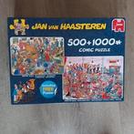 Puzzels Jan van Haasteren, Hobby en Vrije tijd, Denksport en Puzzels, Ophalen of Verzenden, 500 t/m 1500 stukjes, Zo goed als nieuw