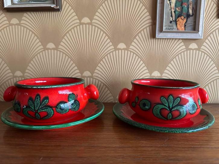 Villeroy & Boch Gallo Piroschka Soepkommen Vintage, Antiek en Kunst, Antiek | Keramiek en Aardewerk, Ophalen of Verzenden