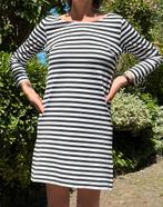 Streepjes! Marimekko zomerjurkje, maat M, katoen, Ophalen of Verzenden, Zo goed als nieuw, Wit, Boven de knie