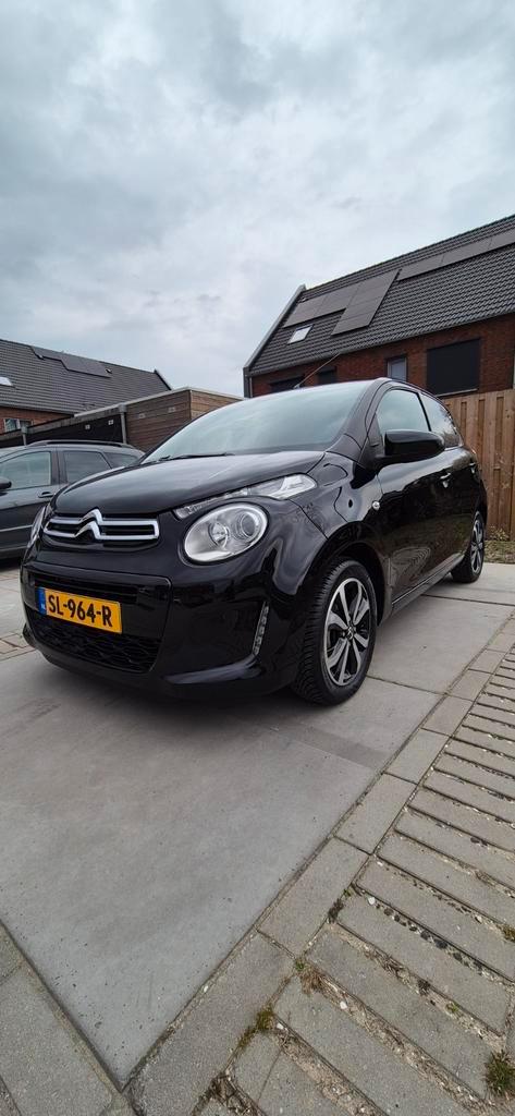 Citroën C1 1.0 VTI 68 ETG 5-DRS 2018 Zwart - automaat, Auto's, Citroën, Particulier, C1, ABS, Achteruitrijcamera, Airbags, Airconditioning