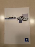Peugeot 406 coupé brochure, Peugeot, Ophalen of Verzenden, Zo goed als nieuw
