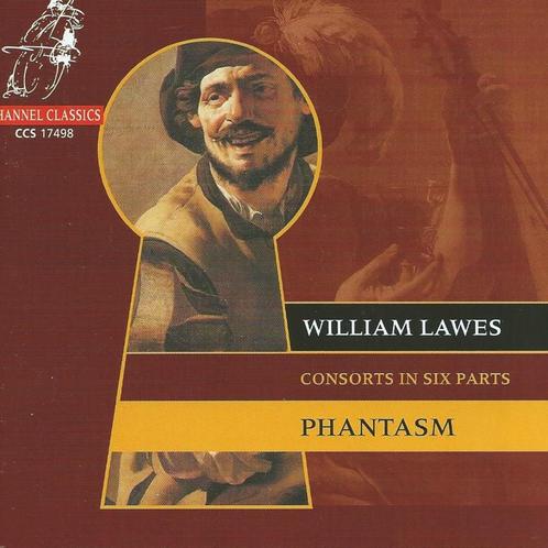 CD Lawes: Consorts in Six Parts / Phantasm, Cd's en Dvd's, Cd's | Klassiek, Zo goed als nieuw, Kamermuziek, Middeleeuwen en Renaissance