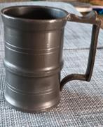 Vintage Tinnen Bierpul met Handvat, Ophalen of Verzenden