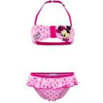 Minnie Mouse Bikini - Dots Roze - Maat 128, Nieuw, Meisje, Ophalen of Verzenden, Sport- of Zwemkleding