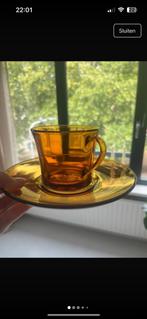 Duralex Ambre kop en schotel, Verzenden