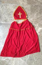 Sinterklaas mijter en cape - 5-7 jaar, Ophalen of Verzenden, Zo goed als nieuw, 110 t/m 116, Jongen of Meisje