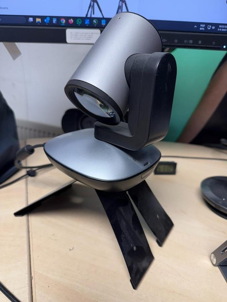 Logitech PTZ Pro 2 (Model V-U0035), Computers en Software, Webcams, Zo goed als nieuw, Bedraad, MacOS, Windows, Zoomfunctie, Ophalen of Verzenden