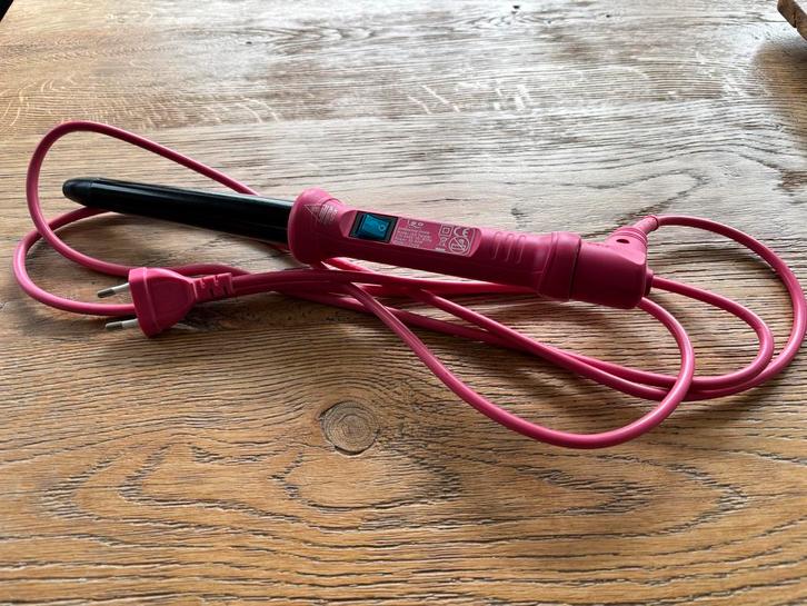 ISO Beauty Krultang Roze, Sieraden, Tassen en Uiterlijk, Uiterlijk | Haarverzorging, Gebruikt, Krultang of Stijltang, Ophalen of Verzenden