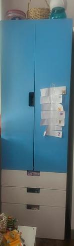 Ikea kast blauw voor kinderkamer, Kinderen en Baby's, Kinderkamer | Commodes en Kasten, Gebruikt, Kast, 50 tot 70 cm, Ophalen of Verzenden