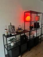 Ikea ‘Vittsjo’ stellingkast/vakkenkast, Huis en Inrichting, Kasten | Wandmeubels, Ophalen, Met plank(en), Zo goed als nieuw, Minder dan 150 cm