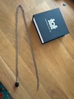 Trollbeads fantasy zilveren ketting met Onyx hanger.100 cm., Ophalen of Verzenden, Zo goed als nieuw, Zilver