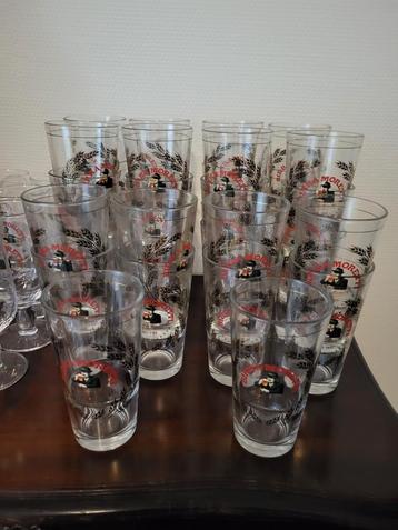 70 Super mooie Stapelglazen van Birra moretti  beschikbaar voor biedingen