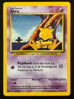 Abra Base Set 43/102 NL - Vintage Pokémonkaart, Ophalen of Verzenden, Zo goed als nieuw, Losse kaart