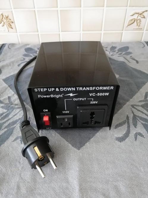 Omvormer converter step up step down 110 220 phono amplifier, Audio, Tv en Foto, Professionele Audio-, Tv- en Video-apparatuur