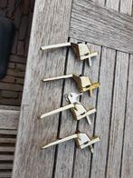 raamkruk messing, Ophalen, Zo goed als nieuw, Koper of Messing, Klink of Kruk