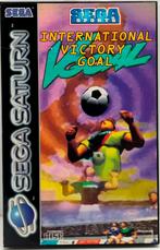 International Victory Goal - Sega Saturn, met boekje, Gebruikt, Ophalen of Verzenden, Overige modellen, Sport