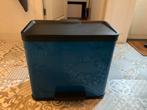 Afvalemmer/ prullenbak 3 delen met pedaal - nette staat, Huis en Inrichting, Woonaccessoires | Prullenbakken, Ophalen, Kunststof