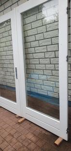 tuindeuren openslaande deuren Dubbelglas, Doe-het-zelf en Verbouw, Kozijnen en Schuifpuien, Deurkozijn, 225 cm of meer, Ophalen of Verzenden