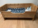 Steigerhouten kinder bed, af te halen tegen een leuk bod, Ophalen, 70 tot 85 cm, Zo goed als nieuw, Matras
