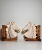 Vintage Boeksteunen Paardenkoppen, Ophalen of Verzenden