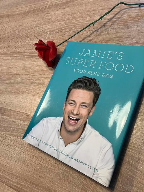 Jamie Oliver - Jamie's super food voor elke dag, Boeken, Kookboeken, Zo goed als nieuw, Europa, Ophalen of Verzenden