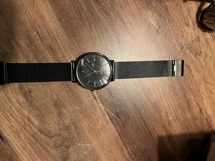 Horloges dames, Sieraden, Tassen en Uiterlijk, Horloges | Dames, Zo goed als nieuw, Polshorloge, Overige merken, Staal, Staal