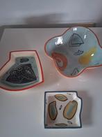 Inez de Booij, drie schaaltjes,  keramiek, Antiek en Kunst, Ophalen of Verzenden