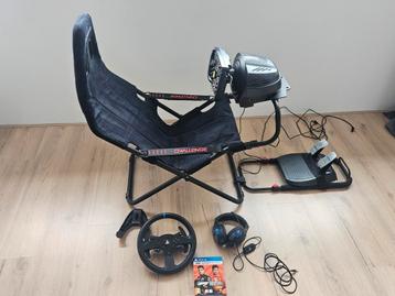 Playseat challange met Ferrari add on T300 Thrustmaster etc beschikbaar voor biedingen