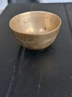 Vintage chinees bronzen offer kommetje, Antiek en Kunst, Antiek | Koper en Brons, Ophalen of Verzenden, Brons