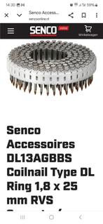 Senco DL13AGBBS Coilnails - Nieuw!, Nieuw, Ophalen of Verzenden, Spijkers, Minder dan 50 mm