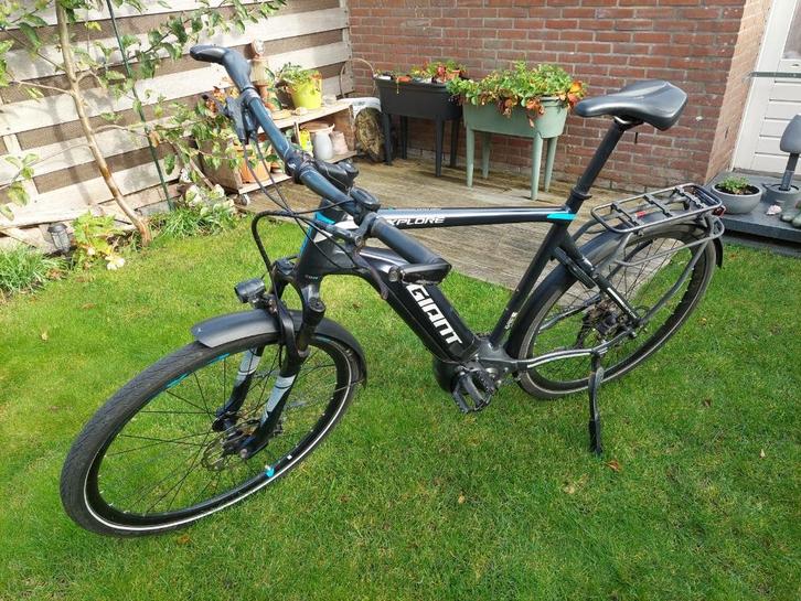 Giant Explore E+ 2 GTS, Fietsen en Brommers, Elektrische fietsen, Gebruikt, Giant, 55 tot 59 cm, 50 km per accu of meer, Ophalen