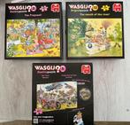 3 Wasgij puzzels - kan per stuk, Ophalen of Verzenden, 500 t/m 1500 stukjes, Zo goed als nieuw, Legpuzzel