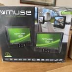 Muse Dubbele DVD Speler - Draagbaar, Draagbaar, Ophalen of Verzenden, Zo goed als nieuw, Overige merken