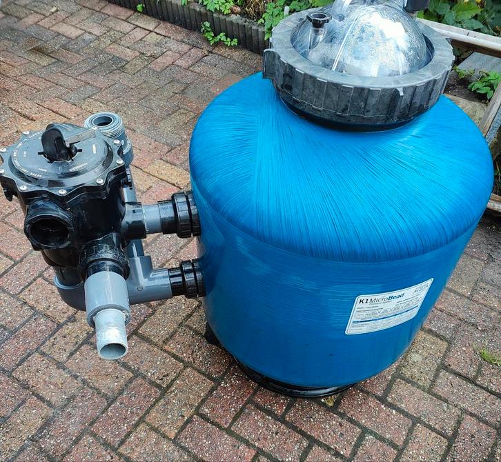 Aqua Evolution K1 Micro beadfilter 24 100 liter beads blower, Tuin en Terras, Vijver-toebehoren, Gebruikt, Vijverfilter, Ophalen